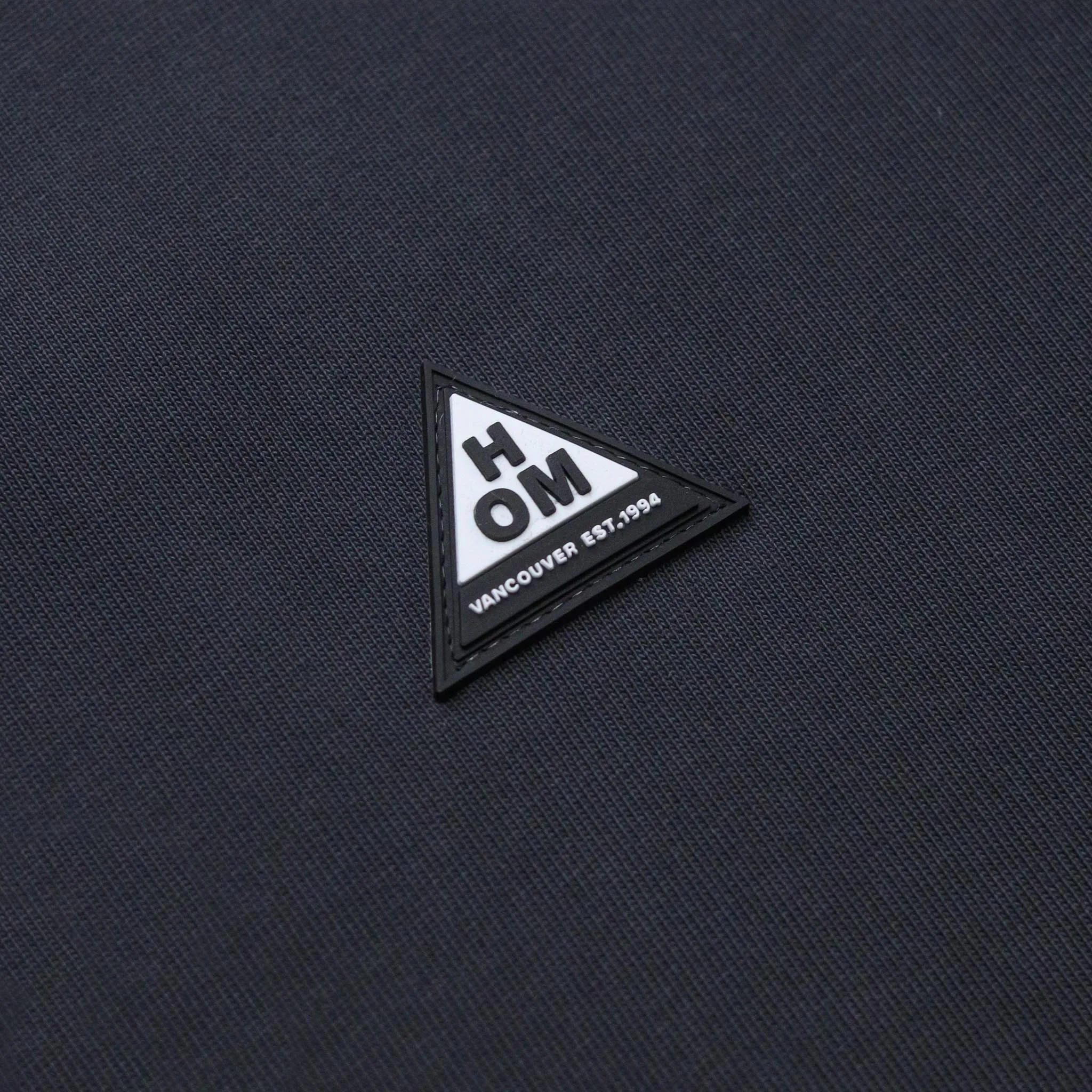 HOMME  Triangle Patch Tee Charcoal