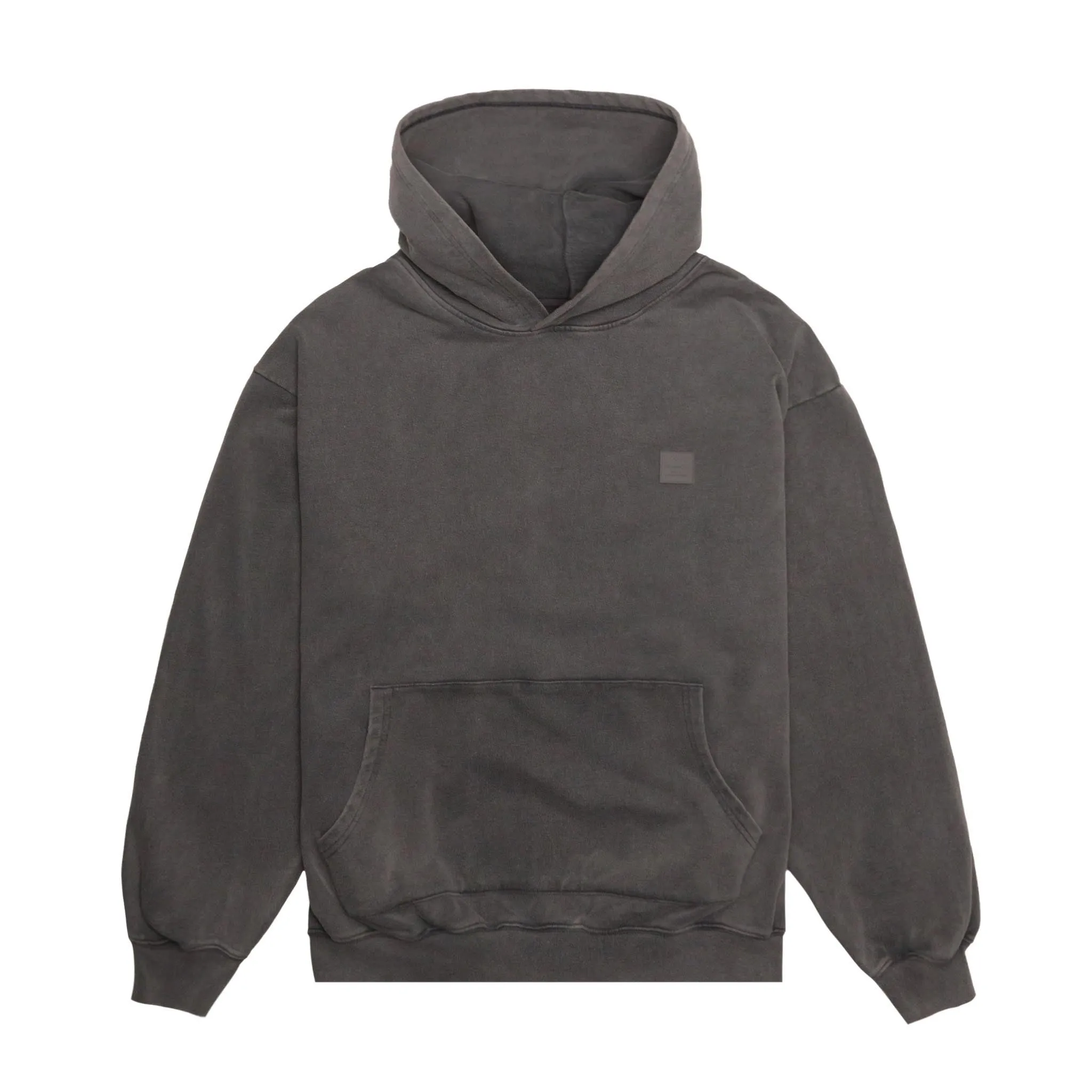 HOMME  Vintage Washed Hoodie Denim Blue