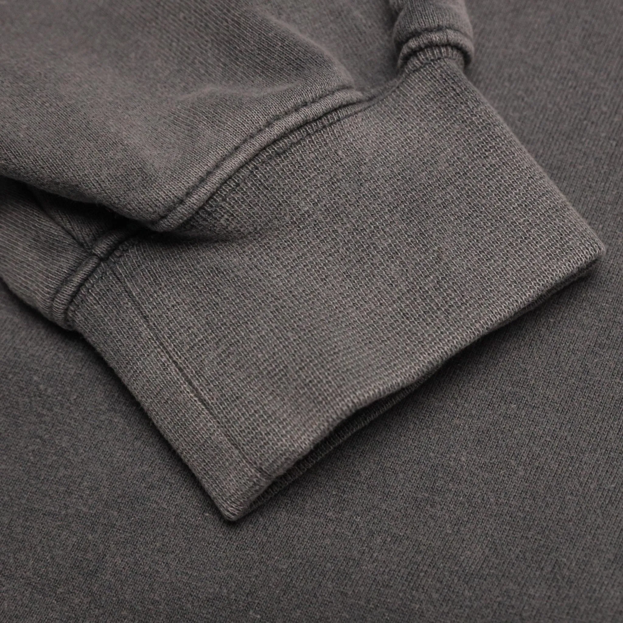 HOMME  Vintage Washed Hoodie Denim Blue