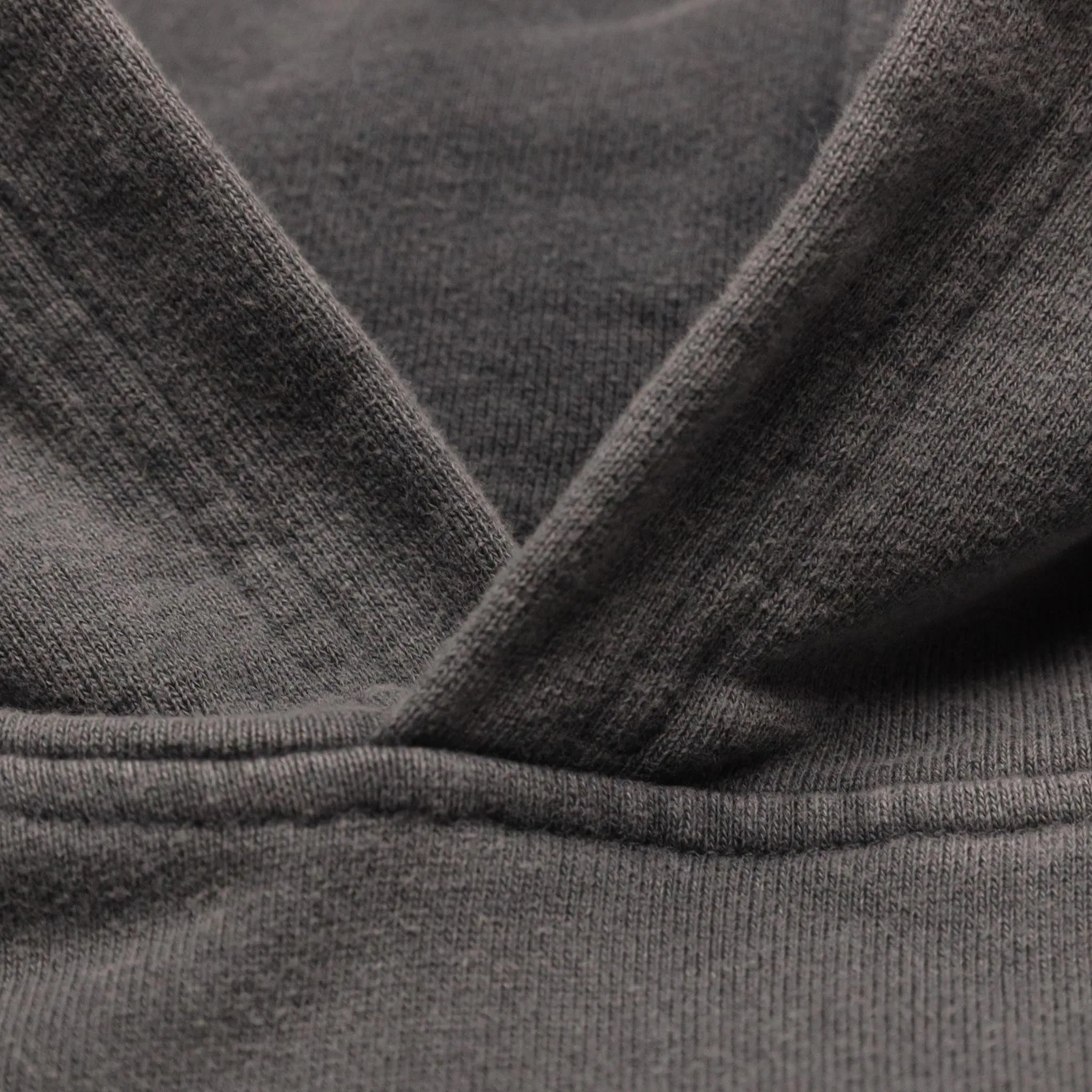 HOMME  Vintage Washed Hoodie Denim Blue