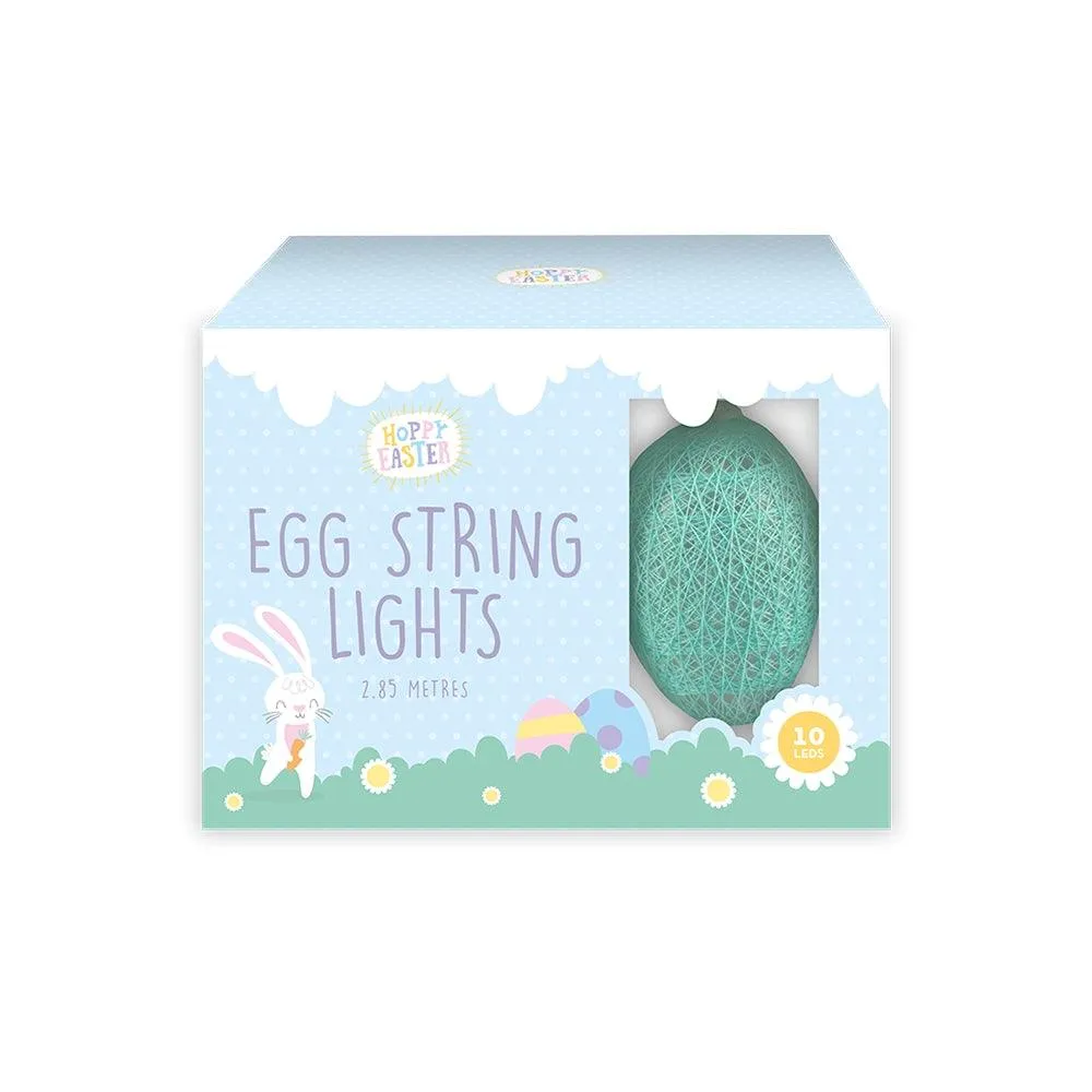Hoppy Easter Pastel Egg String Lights | 2.85m