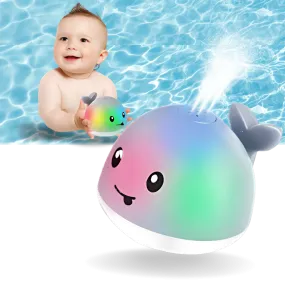 Interactive Whale Bath Toy With Lights