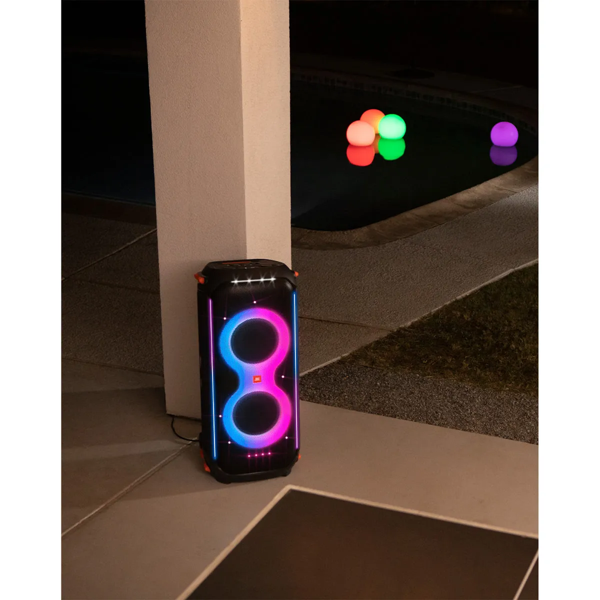 JBL PartyBox 710 Bluetooth Portable Party Speaker with Built-in Light and Splashproof Design