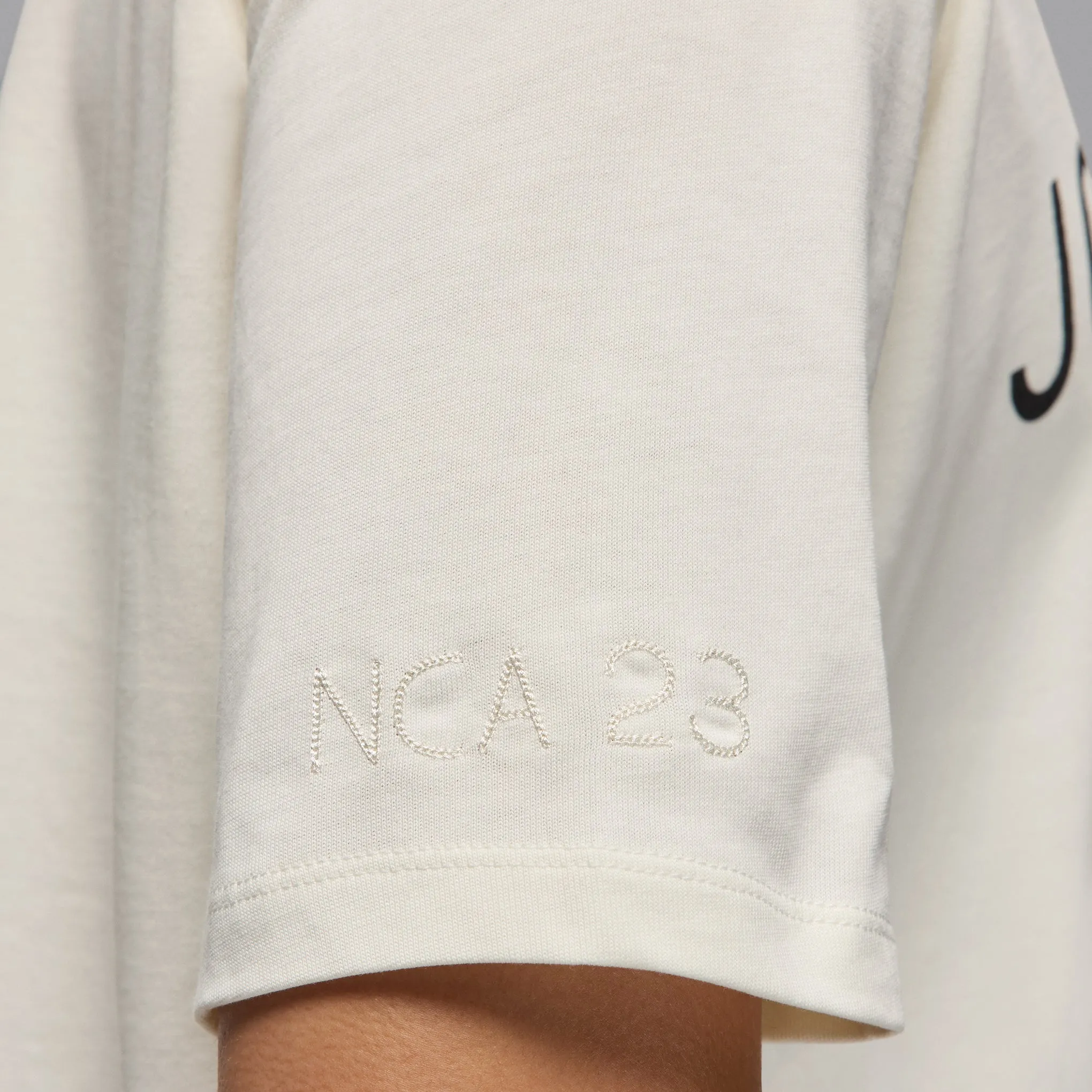 Jordan Brand x Nina Chanel Abney Short-Sleeve Cotton T-Shirt - Sail