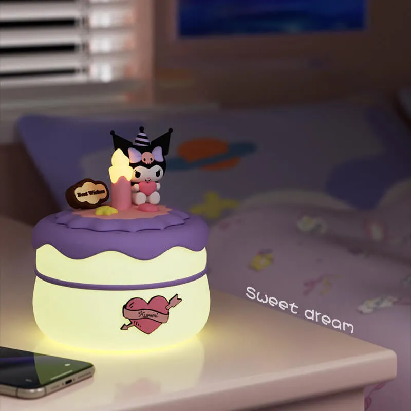 Kuromi Cinnamon Birthday Cake Shaped Pat Led Light