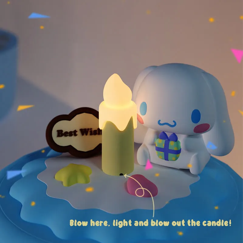 Kuromi Cinnamon Birthday Cake Shaped Pat Led Light