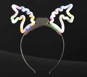 LED Silhouette Unicorn Headband