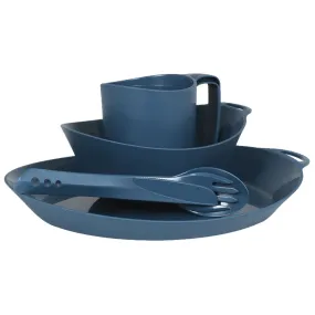 Lifeventure Ellipse Camping Tableware Set Navy