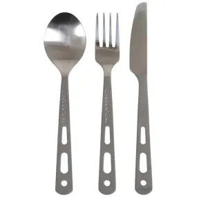 Lifeventure Titanium Cutlery Set 55g