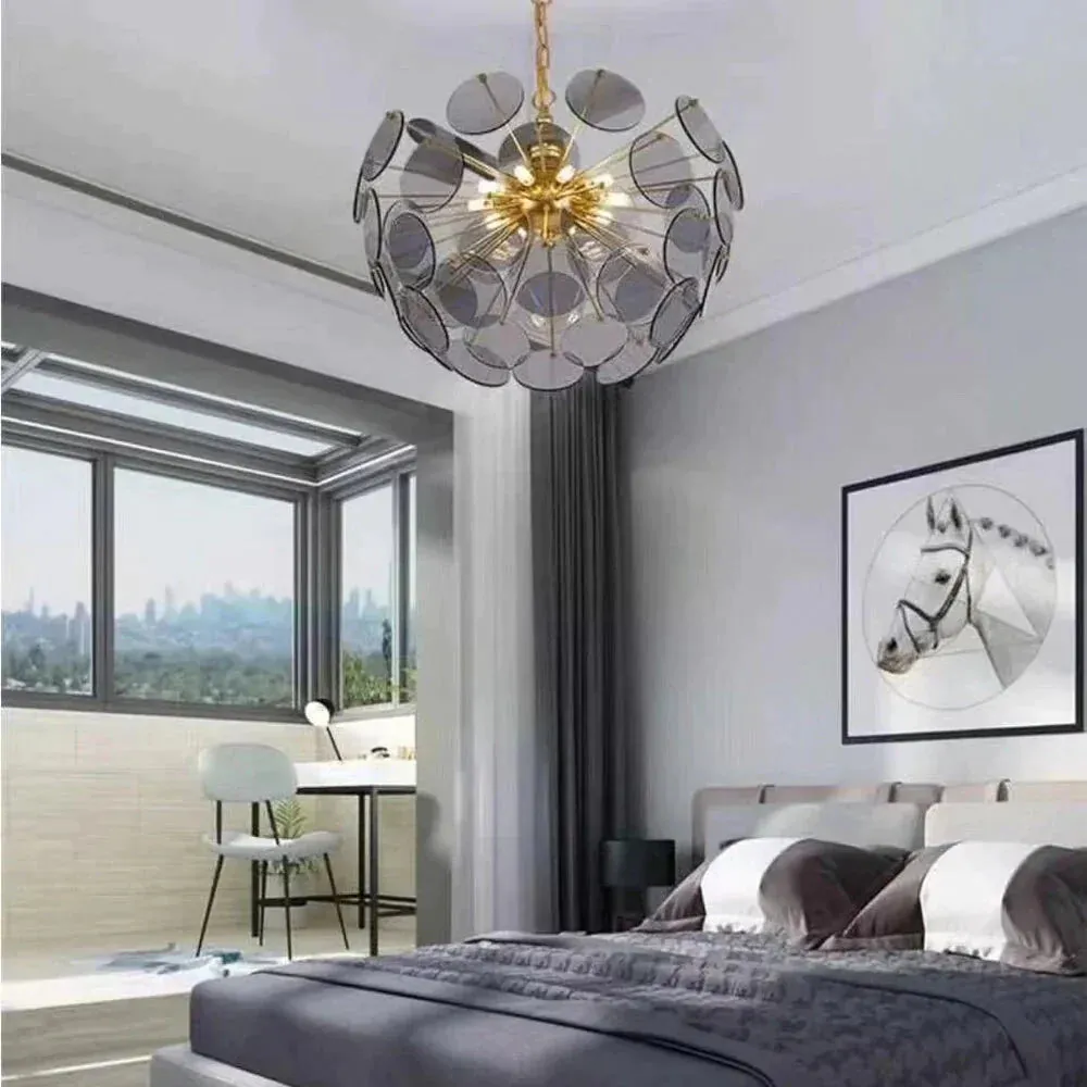 Luxury Glass Pendant Lights Nordic Simple Restaurant Pendant Lamps G9 Modern Indoor Decoration Lighting
