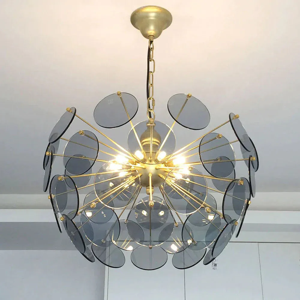 Luxury Glass Pendant Lights Nordic Simple Restaurant Pendant Lamps G9 Modern Indoor Decoration Lighting