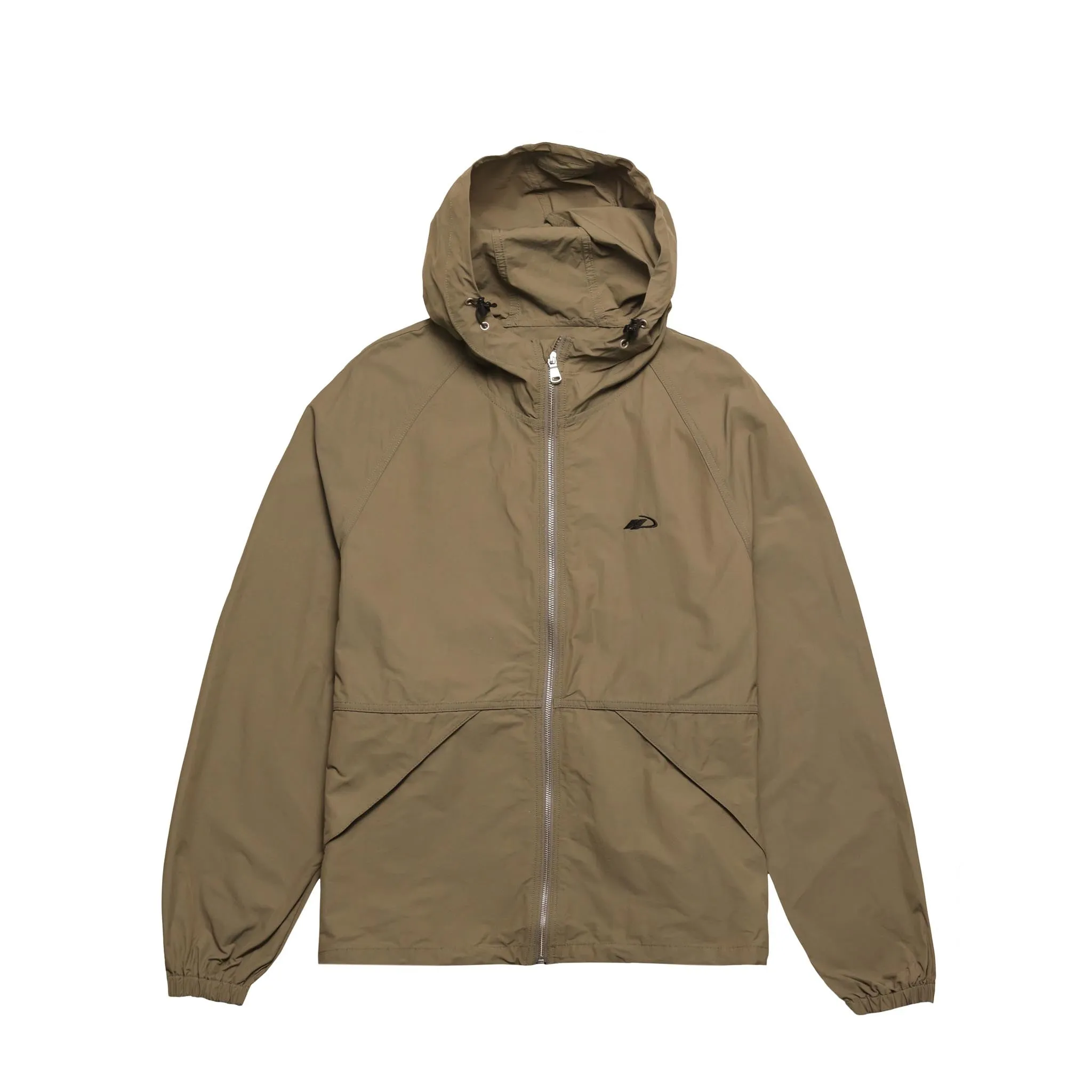 Matrix Hooded Nylon Shell Concrete