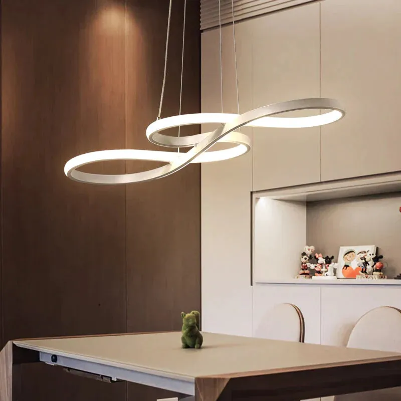 Minimalism DIY Hanging Modern Led Pendant Lights For Dining Room Bar Suspension Luminaire Suspendu Pendant Lamp Lighting Fixture