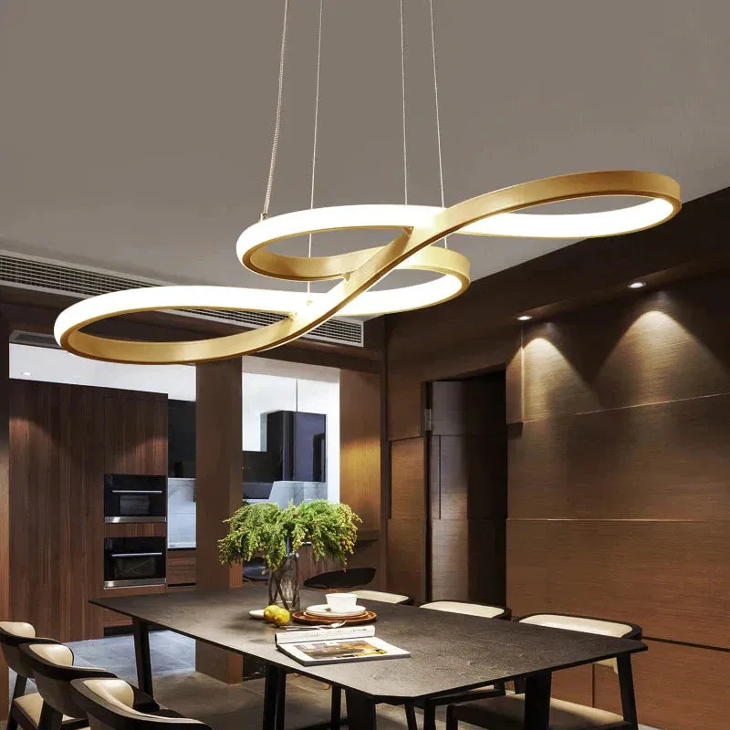 Minimalism DIY Hanging Modern Led Pendant Lights For Dining Room Bar Suspension Luminaire Suspendu Pendant Lamp Lighting Fixture
