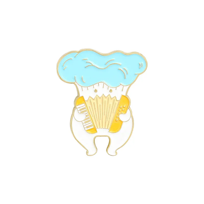 Mushroom Themed Pin