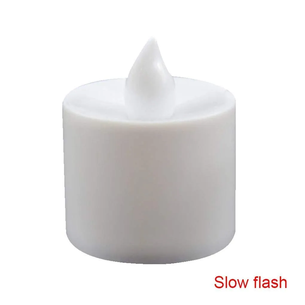 OCTOPUSPRIME Color Changing LED Tea Light Battery Operated Candle, Smokeless led, Flame Less -24 Pieces (Multicolour)