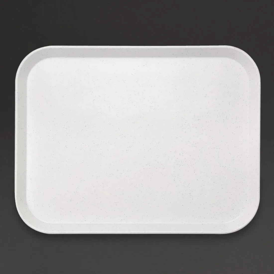 Olympia Kristallon Fibreglass Canteen Tray Light Granite 457mm - GF241