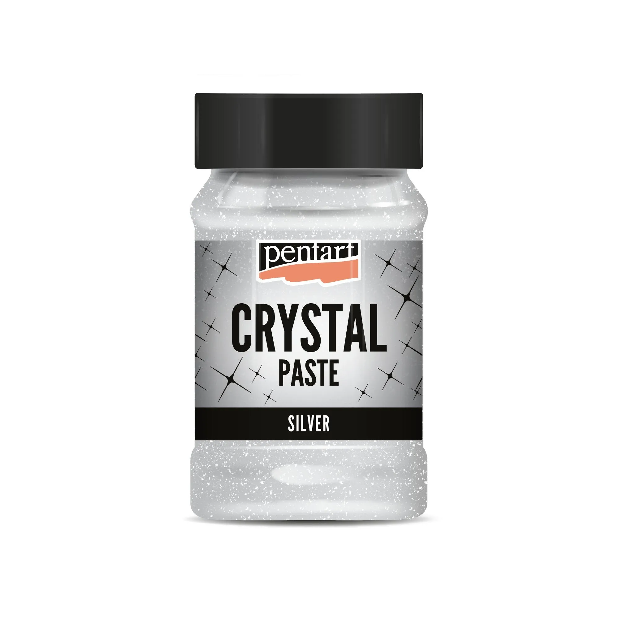 Pentart - Crystal Paste 100ml - Silver
