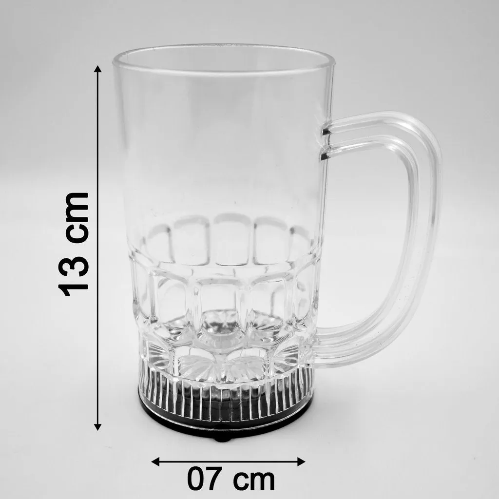 Plastic Rainbow Magic Color Cup with LED Light - H02581