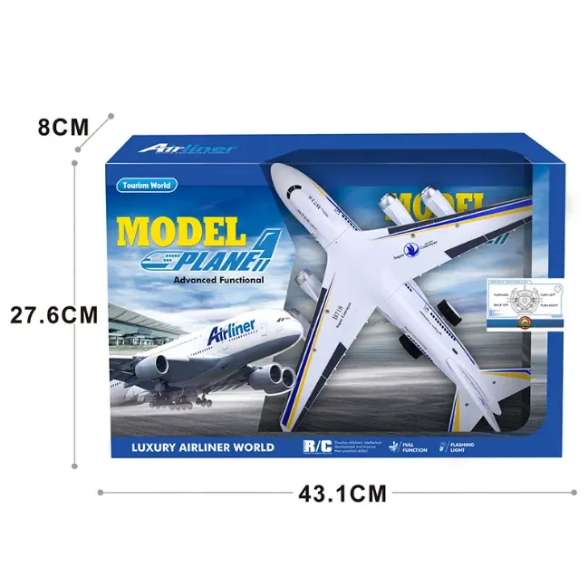 RC Luxury Airplane Model With Flashing Lights
