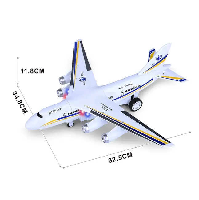 RC Luxury Airplane Model With Flashing Lights