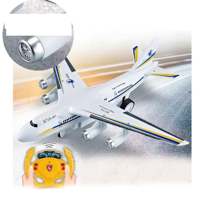 RC Luxury Airplane Model With Flashing Lights