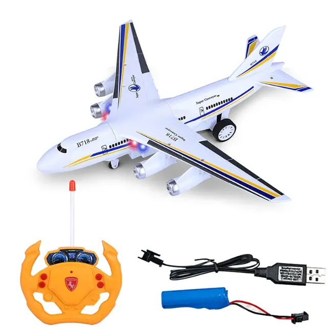 RC Luxury Airplane Model With Flashing Lights
