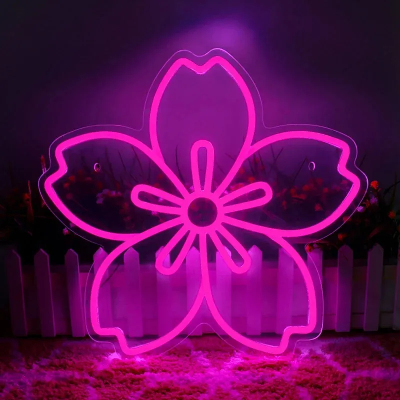 Sakura Flower Kawaii Neon Sign