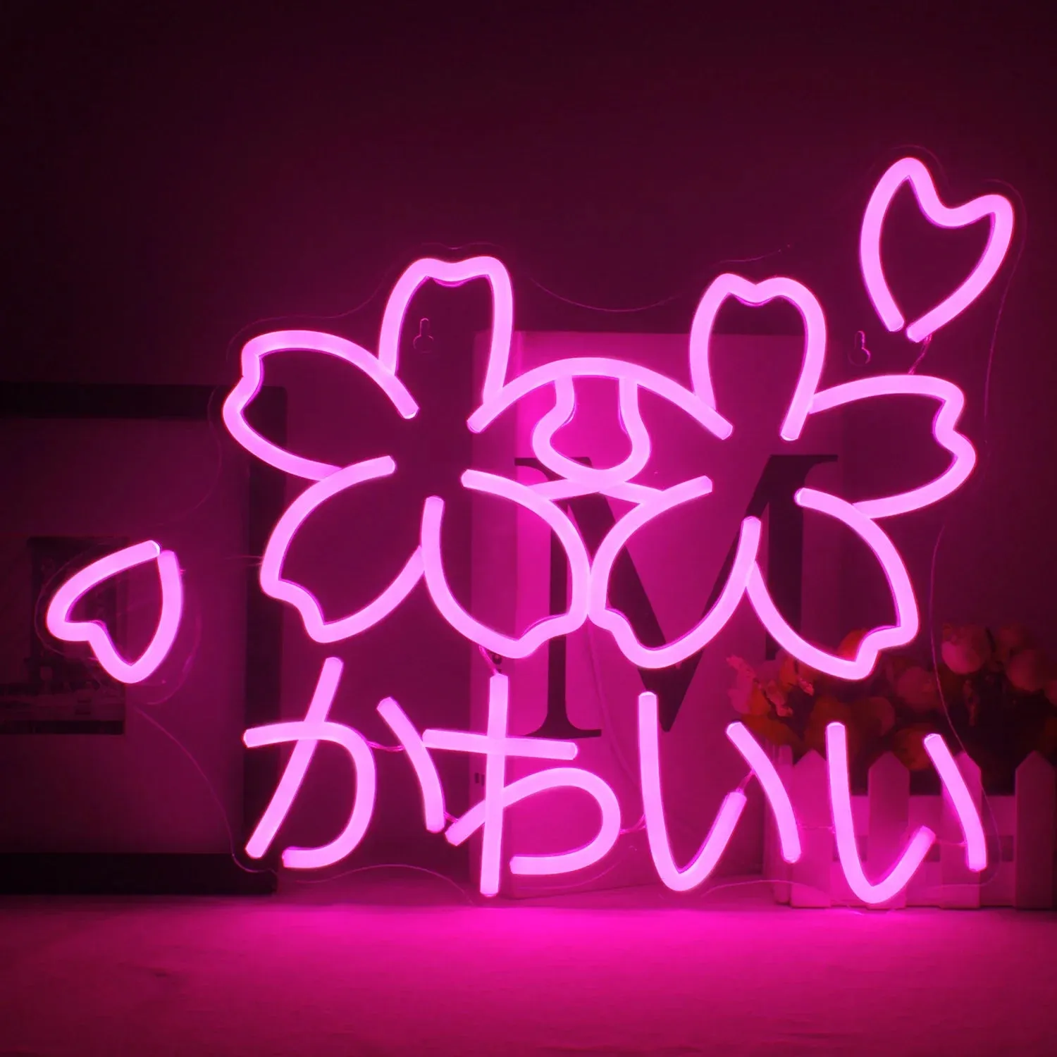 Sakura Flower Kawaii Neon Sign