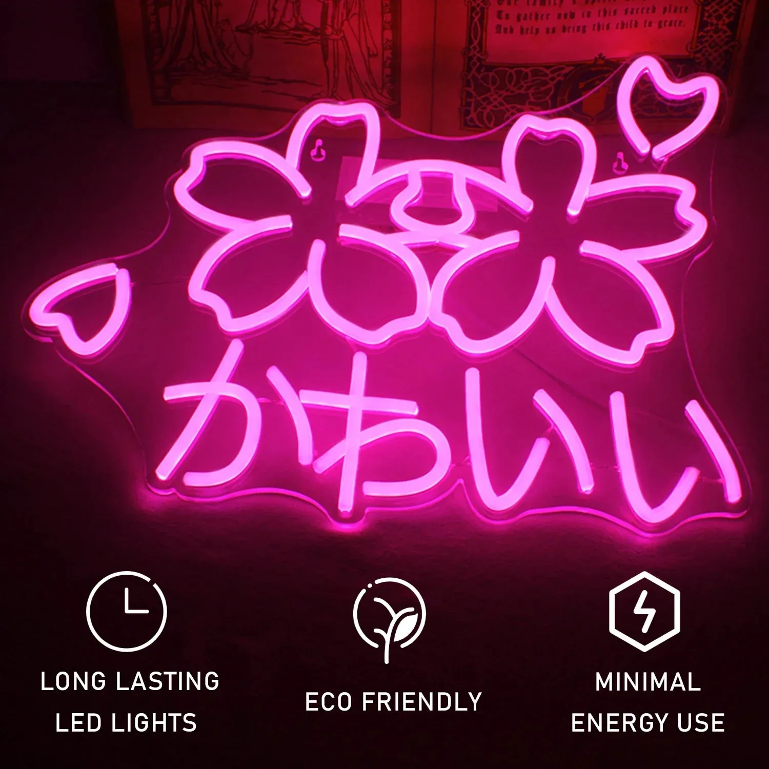Sakura Flower Kawaii Neon Sign