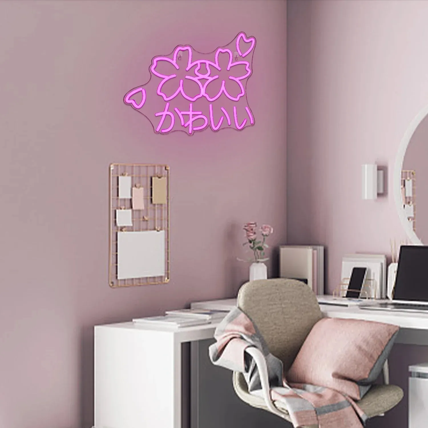 Sakura Flower Kawaii Neon Sign