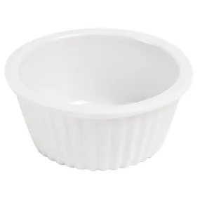 T844 Kristallon Melamine Fluted Ramekins 57mm (Pack of 12)