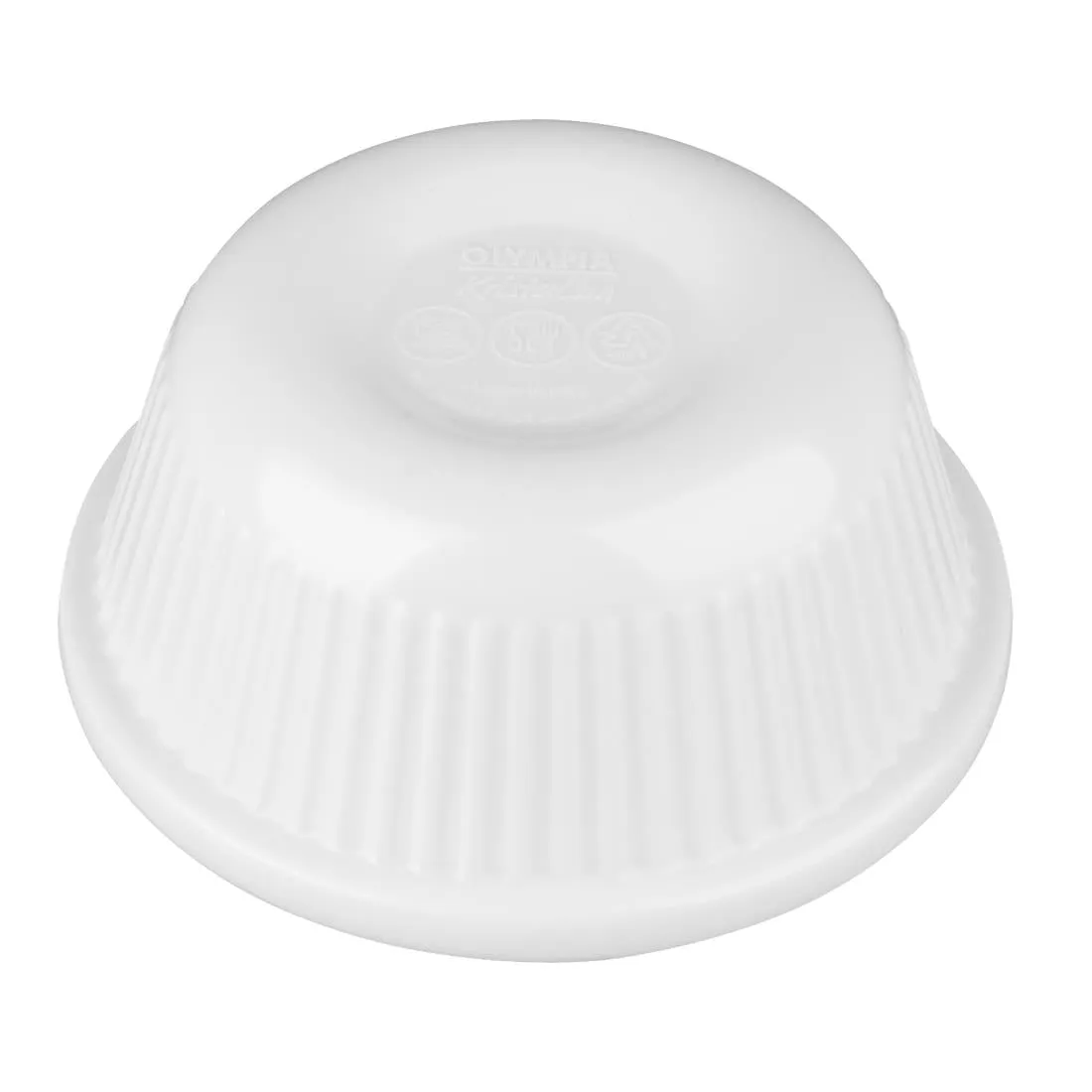 T844 Kristallon Melamine Fluted Ramekins 57mm (Pack of 12)