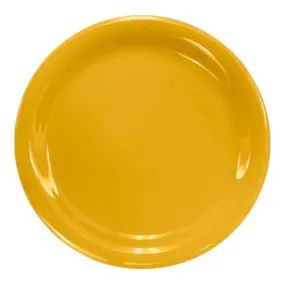 Thunder Group CR109YW 9" Melamine Narrow Rim Plate Pack of 12