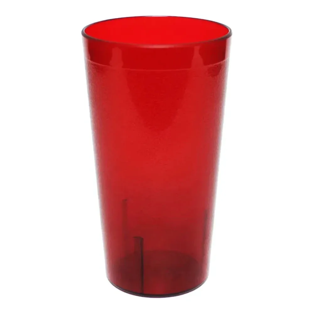 Thunder Group PLTHTB012R 12 oz Traditional Red Tumbler Pack of 12