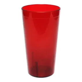 Thunder Group PLTHTB012R 12 oz Traditional Red Tumbler Pack of 12
