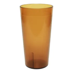 Thunder Group PLTHTB016A 16 oz Traditional Amber Tumbler Pack of 12