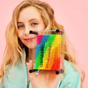 Toy | Rainbow Pin Art Toy | Iscream