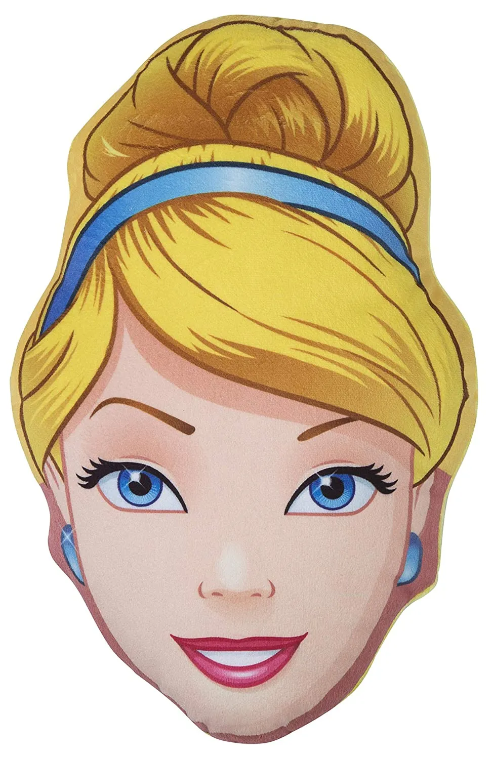 Toyworld Cinderella Head Shape Cushion With LED Lighting - Multicolor