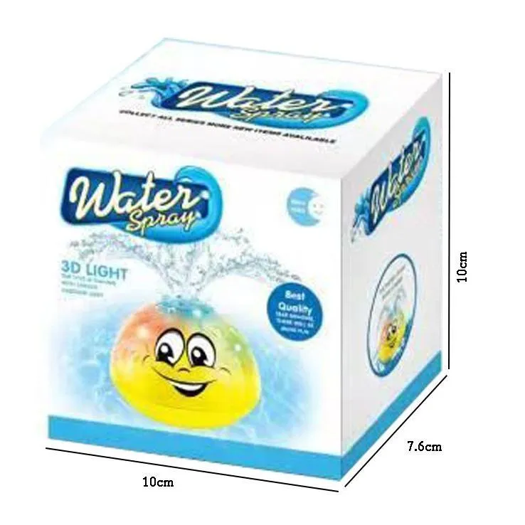 Unique Dazzling Flashing Lights Bath Toy