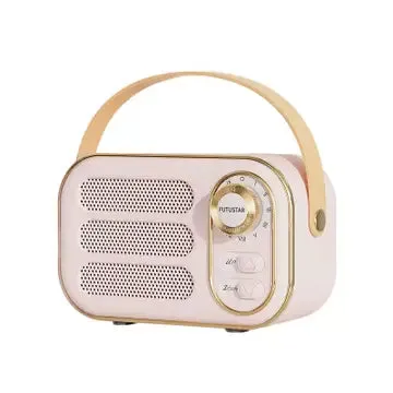 Vintage Speakers - Light Pink