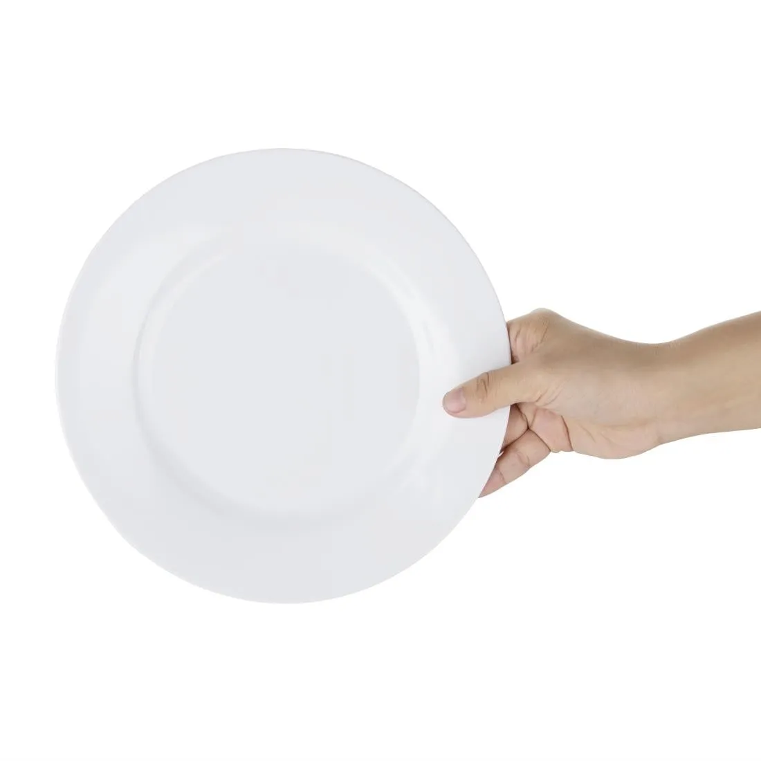 W234 Kristallon Melamine Round Plates 229mm (Pack of 6)