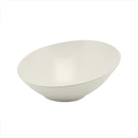 White Melamine Slanted Buffet Bowl 21 x 20 x 10cm - Pack 1