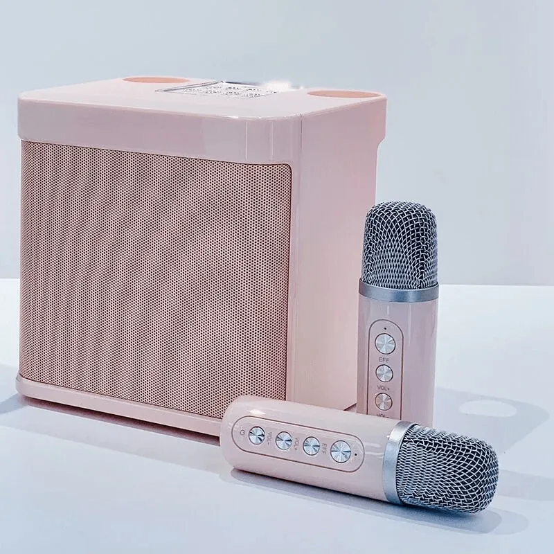 Wireless Karaoke Speaker With Two Microphones KD-203