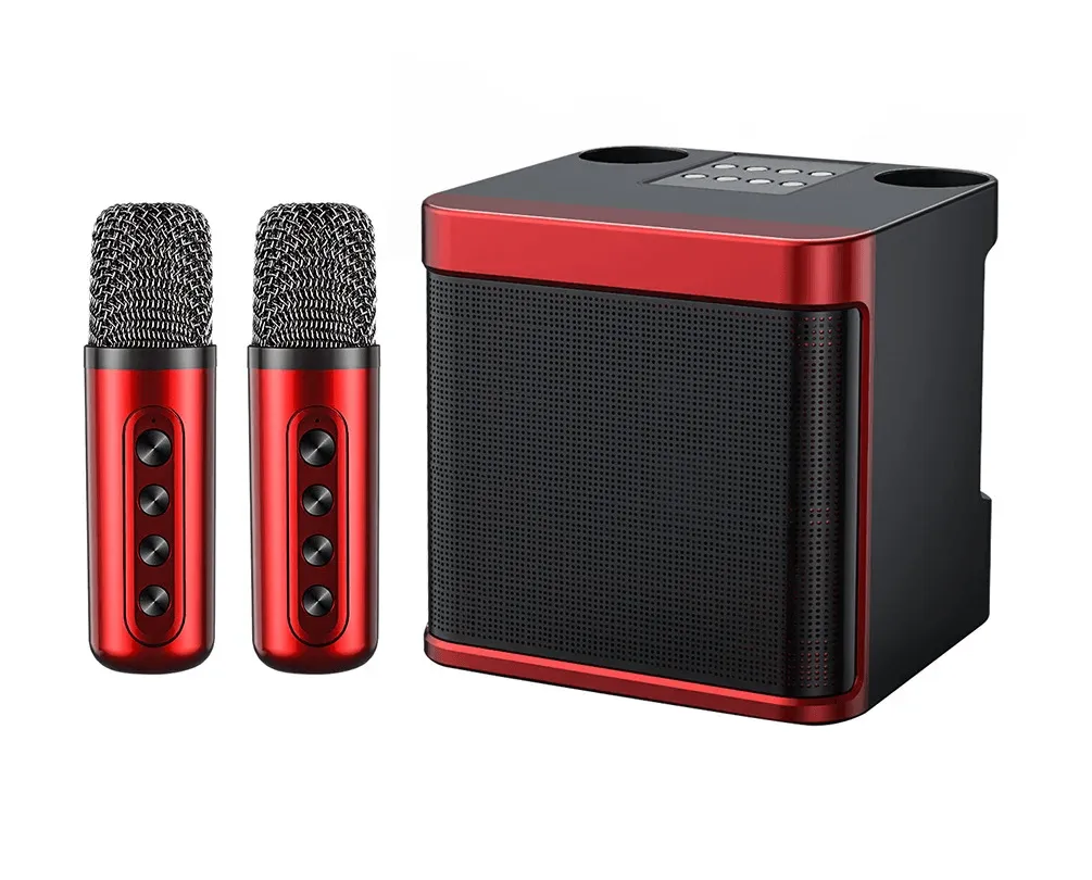 Wireless Karaoke Speaker With Two Microphones KD-203