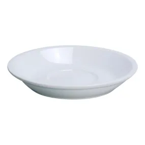 Yanco AC-57 ABCO 6.875" White Porcelain Saucer for AC-56 Cappuccino Cup, Pack of 36