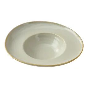 Yanco GO-709 Golden Coast 10 Oz Porcelain Dessert Plate, Pack of 12