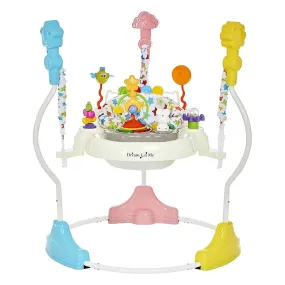Zany 2-in-1 Activity Centre & Bouncer - Star Print