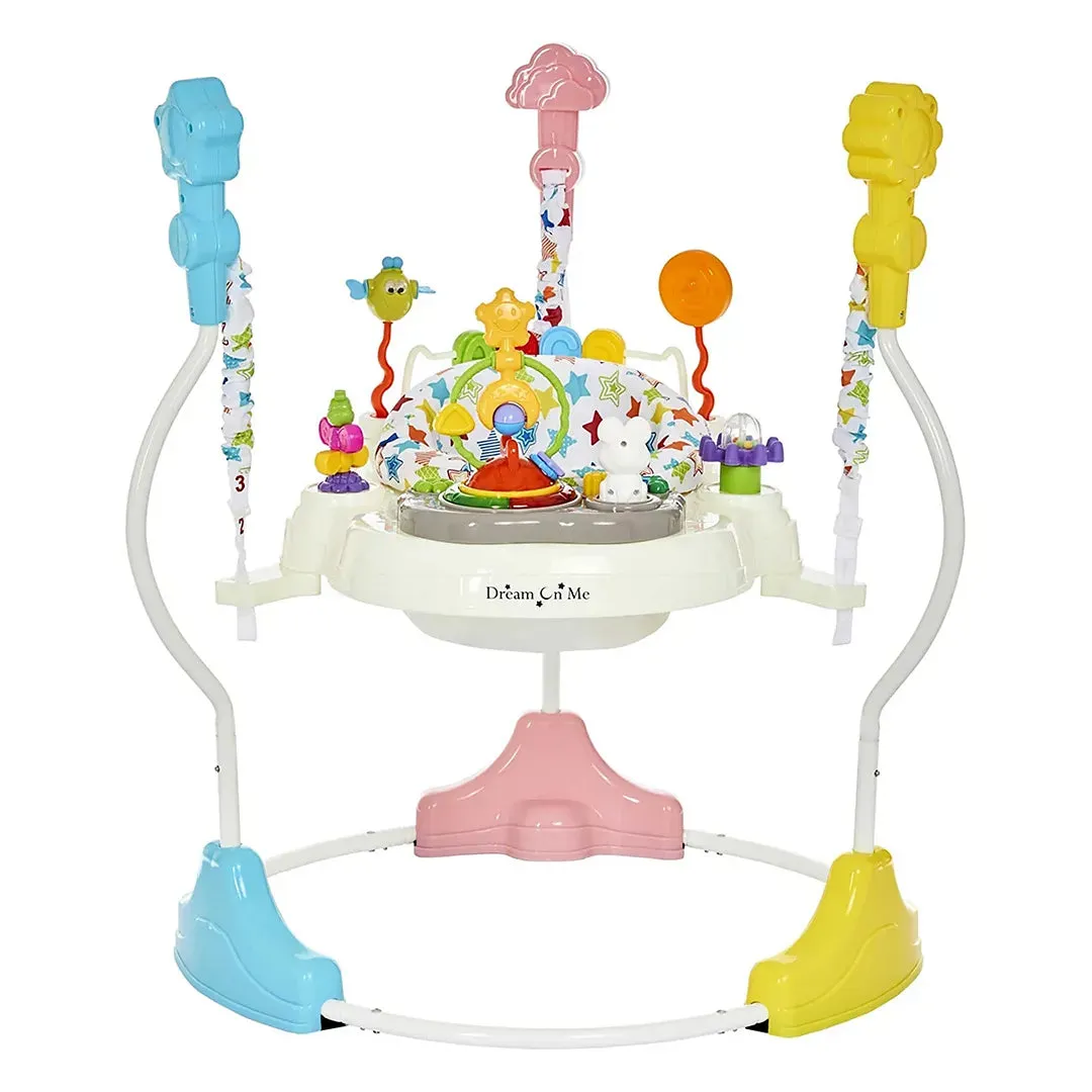 Zany 2-in-1 Activity Centre & Bouncer - Star Print